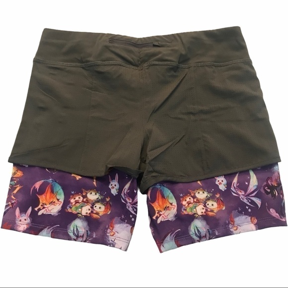 VALVE Dota 2 charcoal character Twofer shorts - Picture 2 of 3